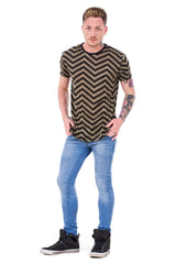 Mens Cotton Viscose T Shirt Printed