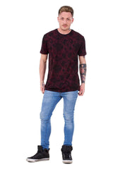 Mens Cotton Viscose T Shirt Printed