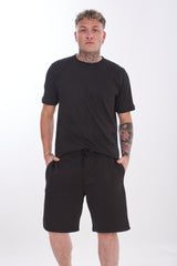 Mens Shorts and T Shirt Set Cotton