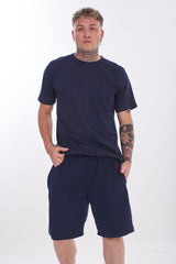 Mens Shorts and T Shirt Set Cotton