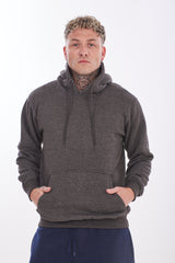 Plain Sweatshirt Mens Black Grey