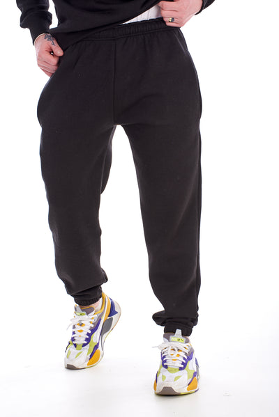 Mens Fleece Joggers Tracksuit Bottoms Sweatpants Gym Casual Trousers Pants