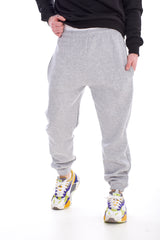 Mens Fleece Joggers Tracksuit Bottoms Sweatpants Gym Casual Trousers Pants