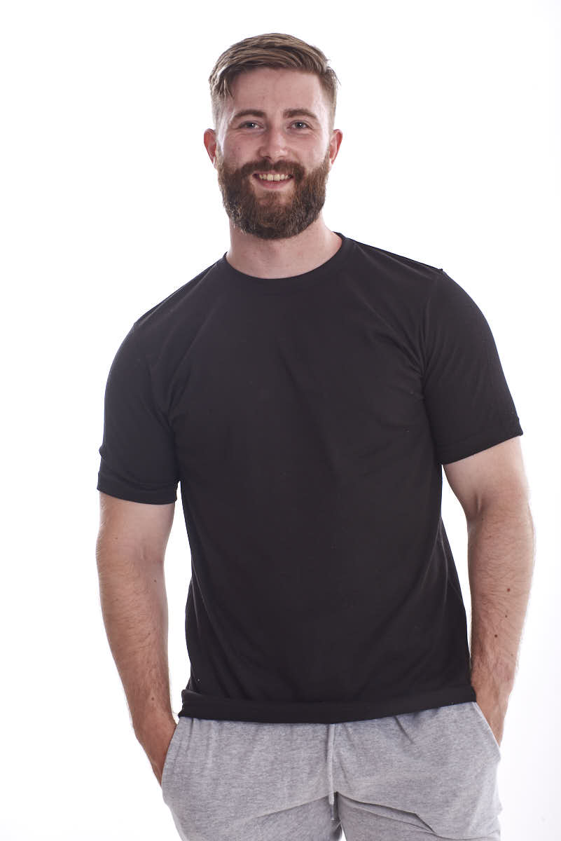 Mens Cotton 3 Pack T Shirts Crew Neck