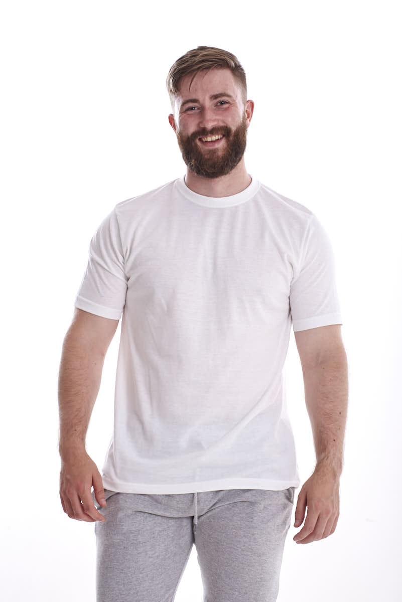 Mens Cotton 3 Pack T Shirts Crew Neck