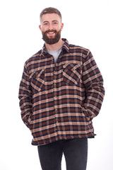 Thick Padded Lumberjack Shirt Jacket