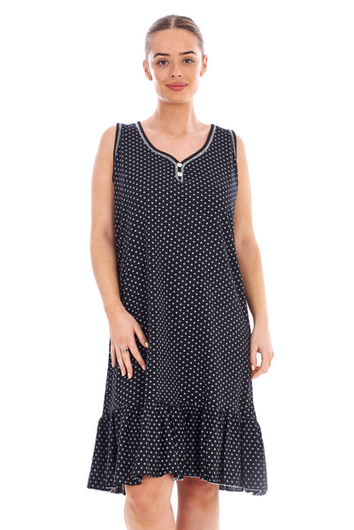 Nighty Dress with Ruffle Skirting