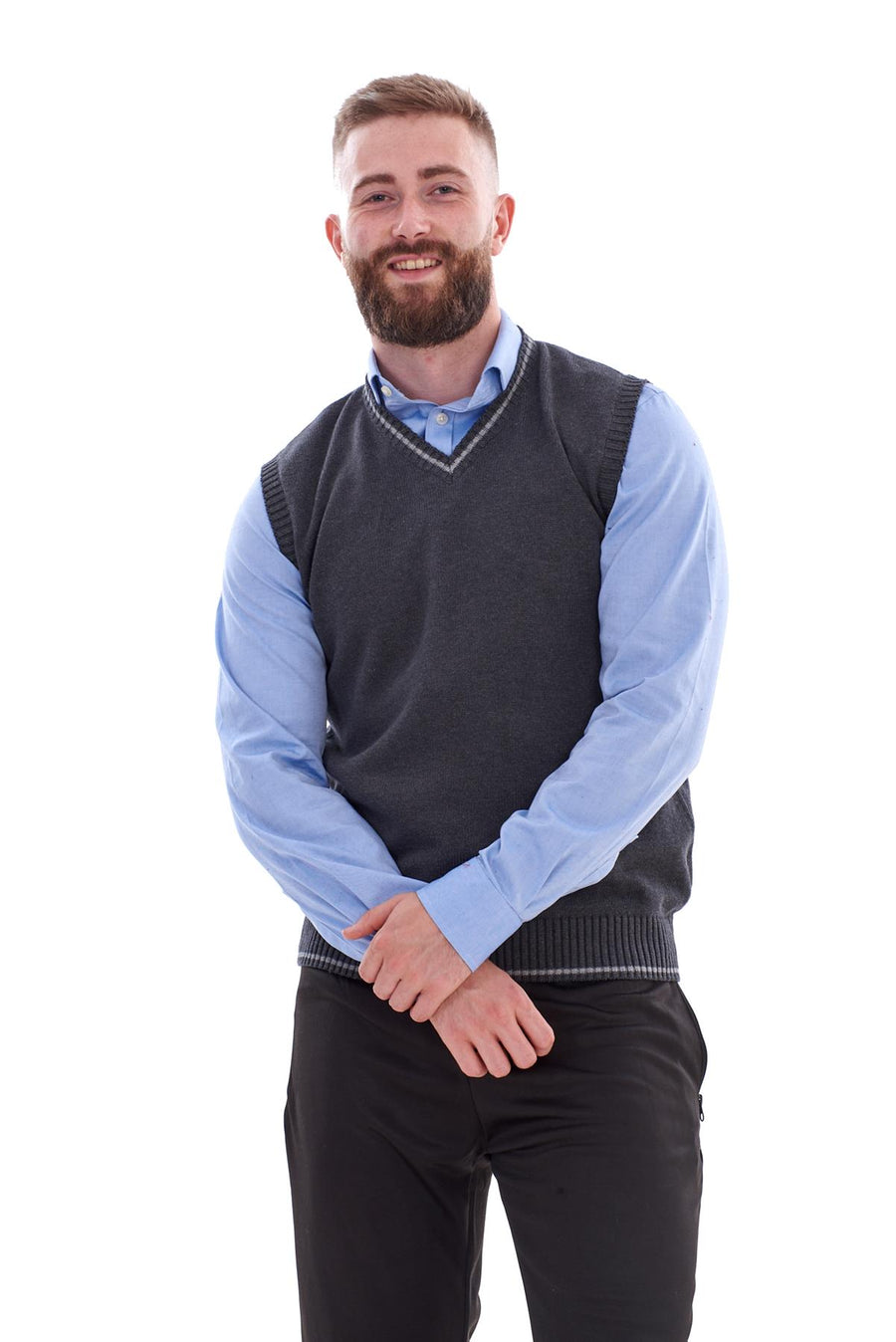Men’s Knitted Sleeveless Vest