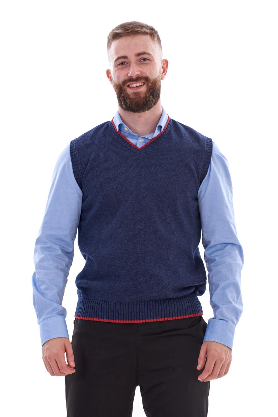 Men’s Knitted Sleeveless Vest