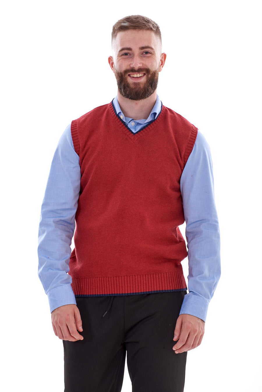 Men’s Knitted Sleeveless Vest
