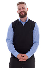 Men’s Knitted Sleeveless Vest