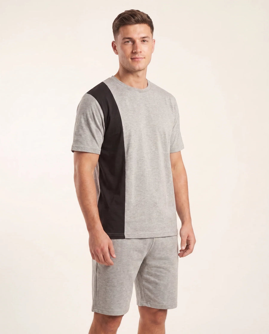 Men’s 2 Piece T-Shirt & Shorts Pyjama Set
