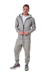 Mens Plain Tracksuit Black Grey Navy