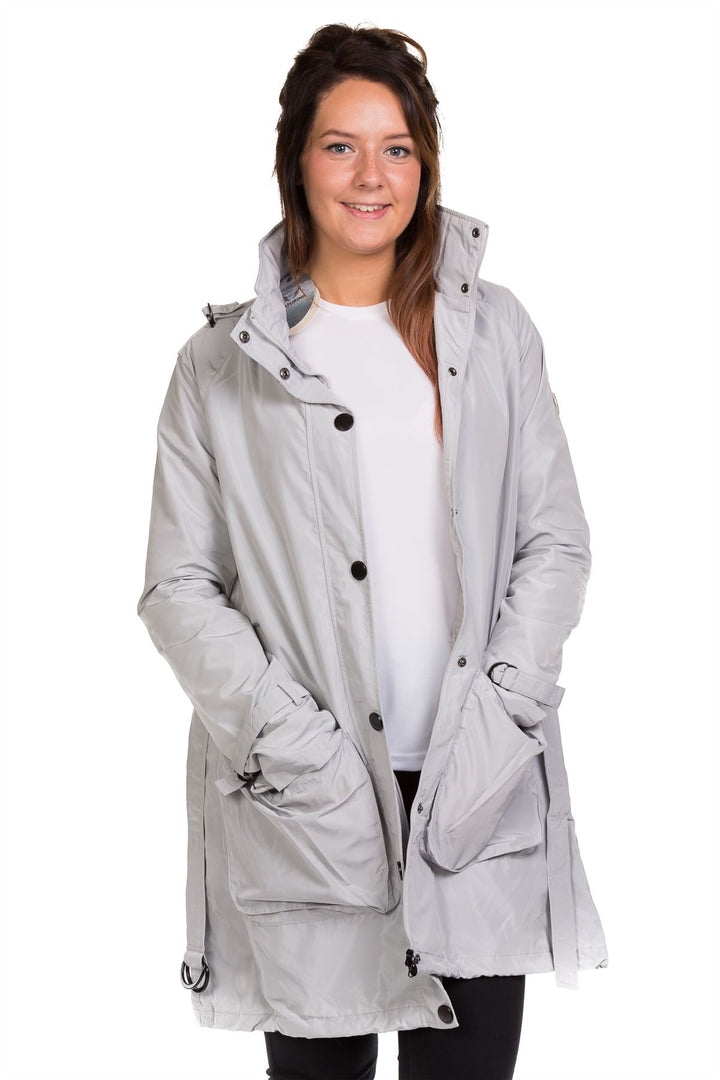 Trench Coat Womens Belted Plain