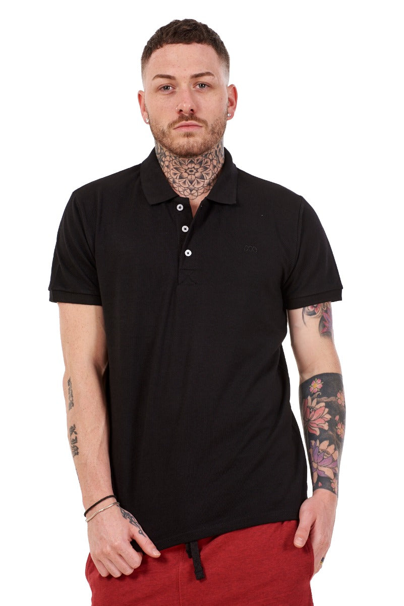 Mens Plain Polo T Shirts Cotton