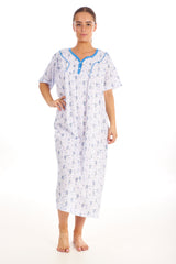 Long Nighties for Ladies Cotton