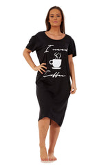 Womens Cotton Nightshirts Printed
