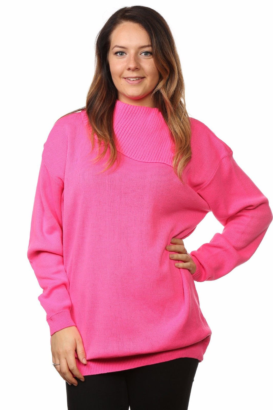 Womens Plus Size Knitted Pullovers