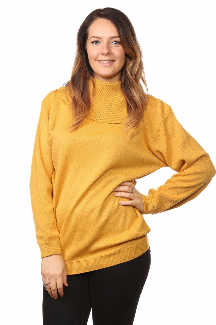 Womens Plus Size Knitted Pullovers