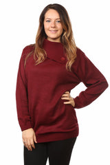 Womens Plus Size Knitted Pullovers