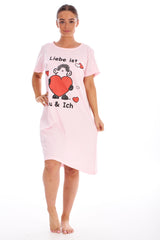 Women's Short Sleeve Nightshirts