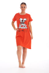 Women's Short Sleeve Nightshirts