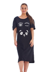 Printed 100% Soft Cotton Nightshirt