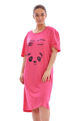 Printed 100% Soft Cotton Nightshirt