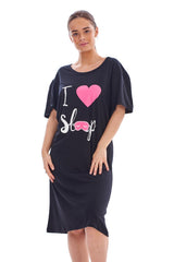Printed 100% Soft Cotton Nightshirt