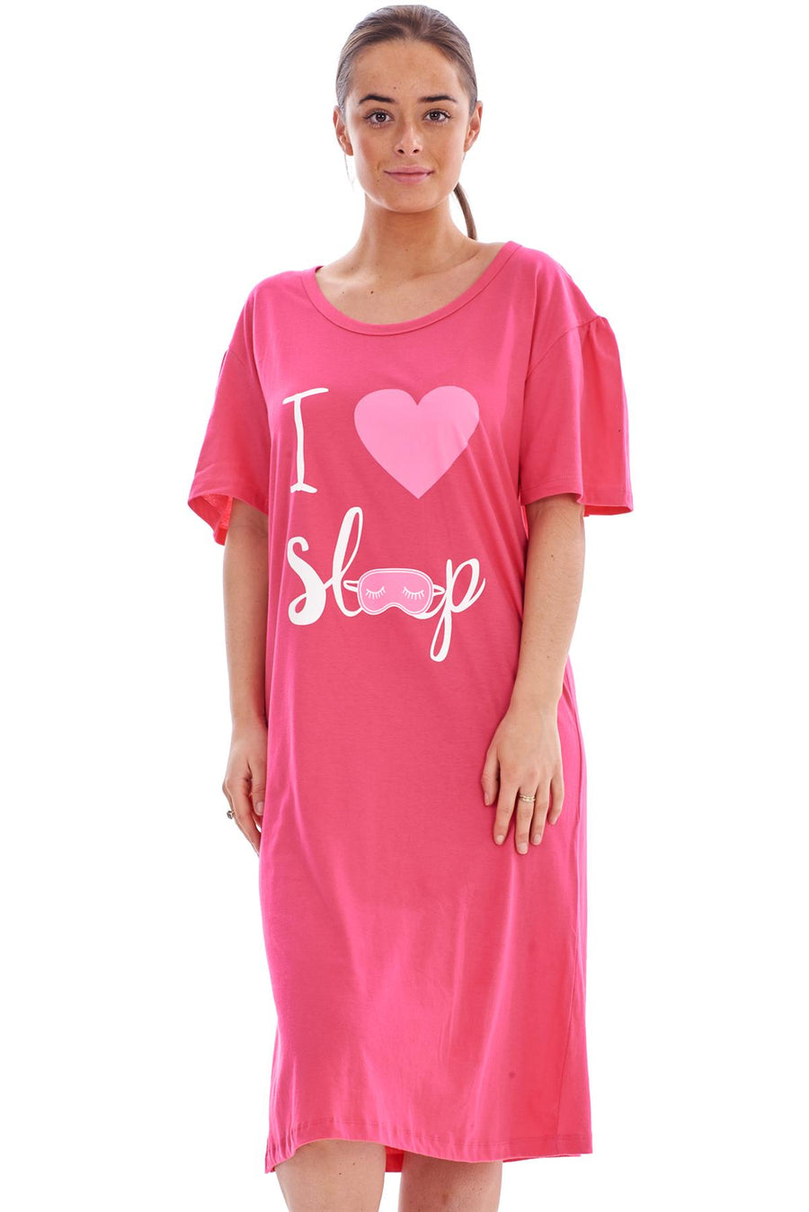 Printed 100% Soft Cotton Nightshirt